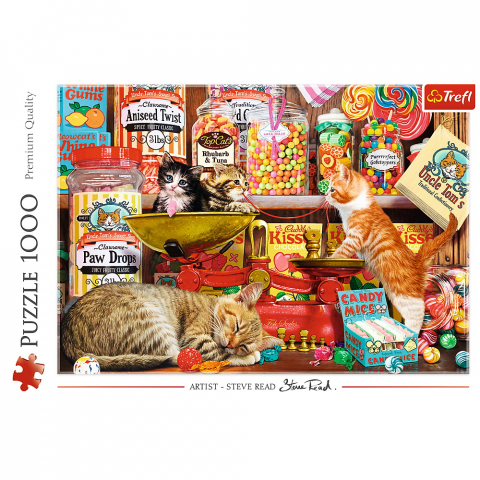Puzzle Trefl 1000 Pisici Si Dulciuri [2]