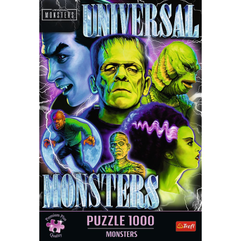 Puzzle Trefl 1000 Premium Plus Monstri [2]