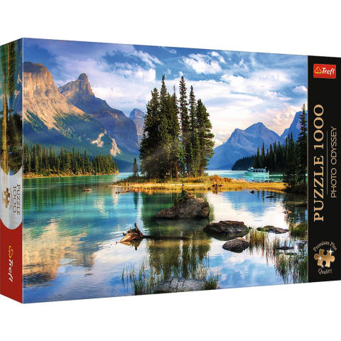 Oktató játékok - Puzzle Trefl 1000 Premium Plus Photo Odyssey Insula Spiritului Canada