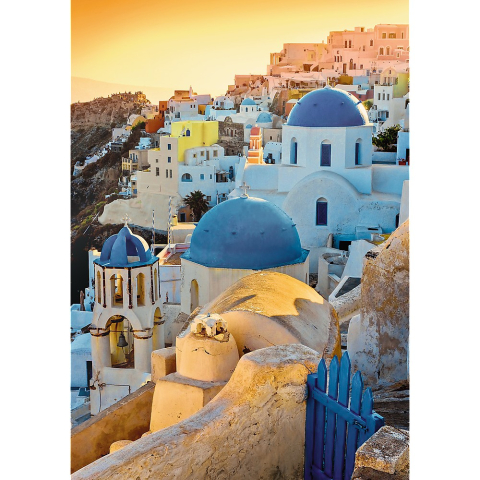 Trefl-Puzzle Trefl 1000 Premium Plus Photo Odyssey Santorini [1]