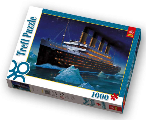 Jucarii sub 50 RON - Trefl-Puzzle Trefl 1000 Titanic