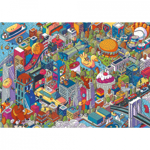 Puzzle Trefl 1000 Uft Eye Spy New York [1]