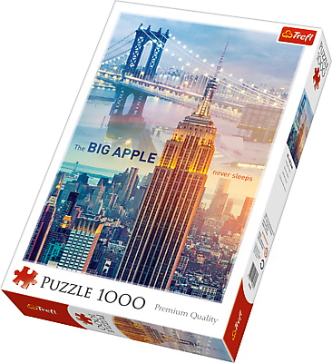 Játékok 9-12 éveseknek - Puzzle Trefl 1000 Zori De Zi La New York