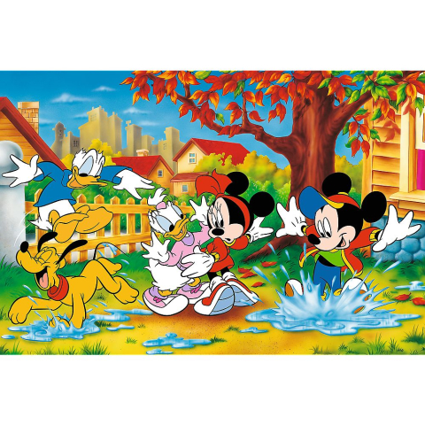Trefl-Puzzle Trefl 160 Disney Distractie In Balti [1]