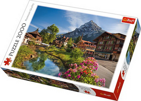 Oktató játékok - Puzzle Trefl 2000 Alpii Vara