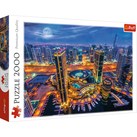 Oktató játékok - Puzzle Trefl 2000 Dubai