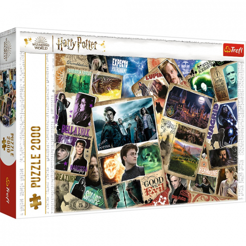 Játékok 9-12 éveseknek - Puzzle Trefl 2000 Harry Potter 