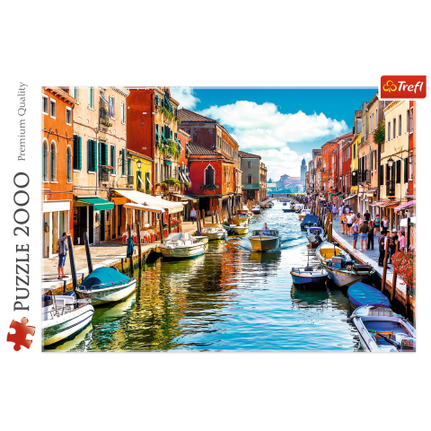 Puzzle Trefl 2000 Spre Insula Murano Venetia [2]