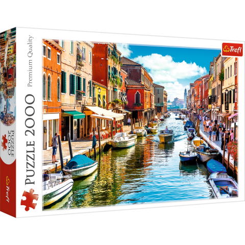 Oktató játékok - Puzzle Trefl 2000 Spre Insula Murano Venetia