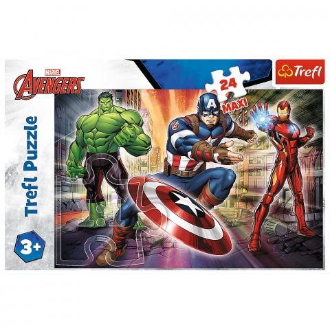 Puzzle Trefl 24 Maxi Eroi Avengers [2]