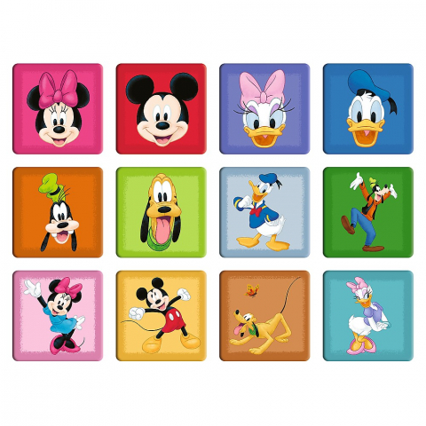 Puzzle Trefl 2In1 Memo Disney Eroii Disney [3]
