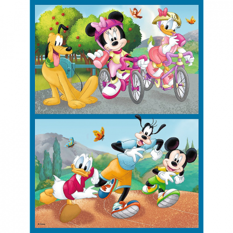 Puzzle Trefl 2In1 Memo Disney Eroii Disney [2]