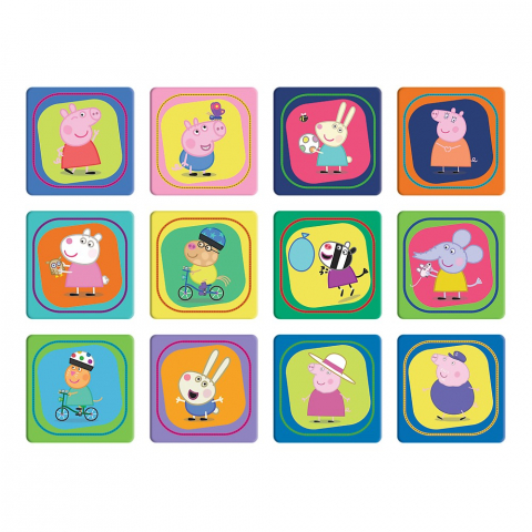 Puzzle Trefl 2In1 Memo Peppa Pig Momentele Fericite [3]