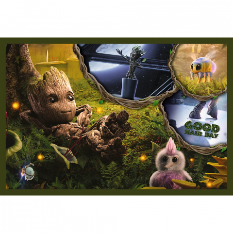 Puzzle Trefl 2X200 Marvel Eu Sunt Groot [1]