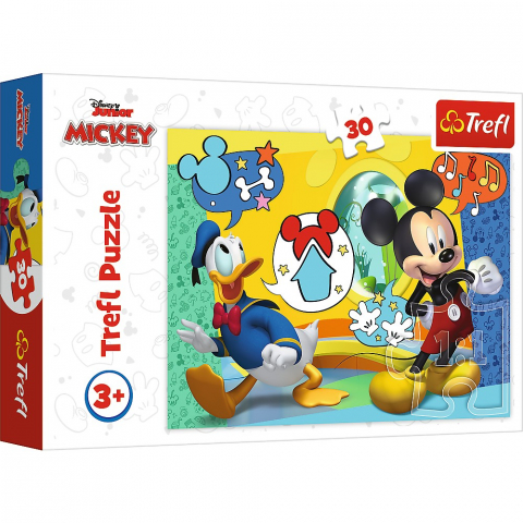 Jucarii 3-5 ani - Puzzle Trefl 30 Disney Mickey Mouse
