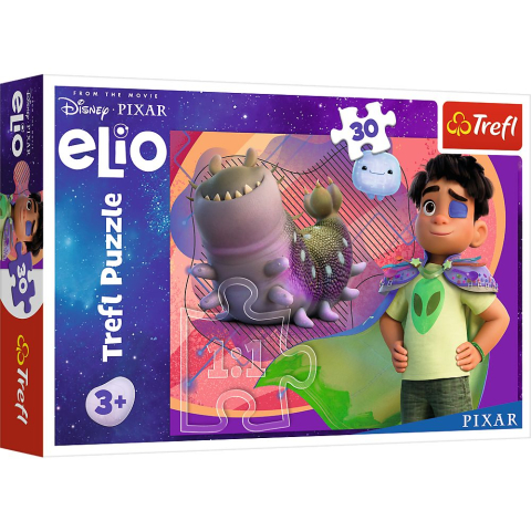 Oktató játékok - Puzzle Trefl 30 Disney Pixar Elio In Galaxie