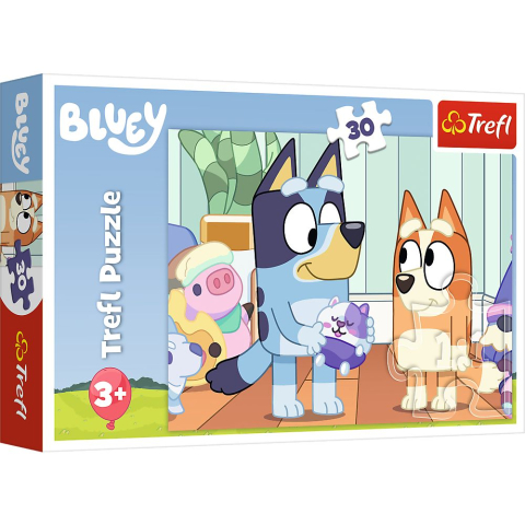 Oktató játékok - Puzzle Trefl 30 Distractie Cu Bluey