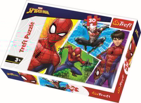 Jucarii 3-5 ani - Puzzle Trefl 30 Spiderman Si Miguel