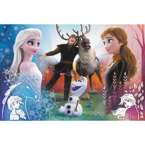 Trefl-Puzzle Trefl 300 Disney Frozen 2 Magia [1]