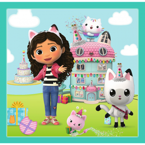 Puzzle Trefl 3In1 Gabbys Dollhouse Activitatile Lui Gabby [3]