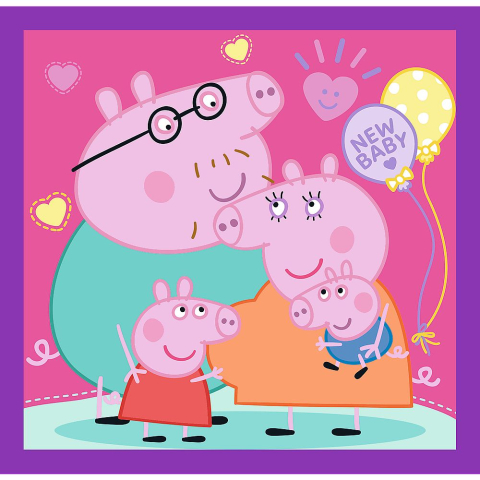 Trefl-Puzzle Trefl 3In1 Obiceiurile Lui Peppa  Pig [2]