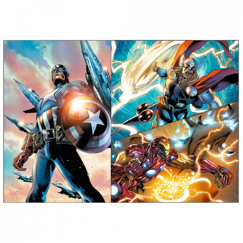 Puzzle Trefl 4X250 Avengers Marvel Zile Eroice [2]