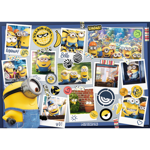 Puzzle Trefl 500 Minionii Colectia Foto [1]