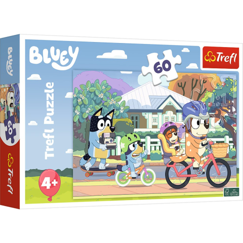 Oktató játékok - Puzzle Trefl 60 Bluey Minunata Bluey