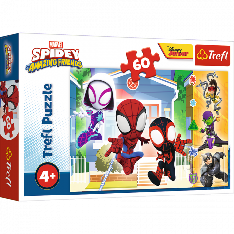 Puzzle Trefl 60 Lumea Lui Spidey [2]