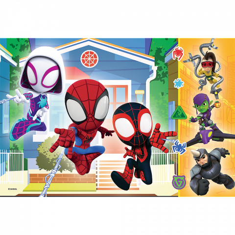 Puzzle Trefl 60 Lumea Lui Spidey [1]