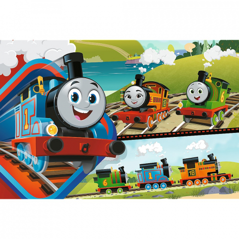 Puzzle Trefl Primo 24 Super Maxi Thomas Si Prietenii [1]
