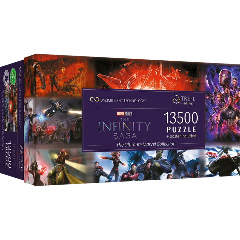 Játékok 9-12 éveseknek - Puzzle Trefl Uft 13500 Colectia Marvel