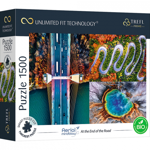 Játékok 9-12 éveseknek - Puzzle Trefl Uft 1500 Sfarsitul Drumului