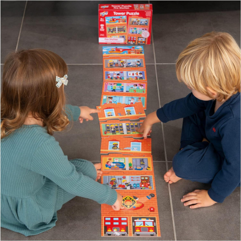 Galt-Puzzle vertical - Statia de pompieri (12 piese) [3]