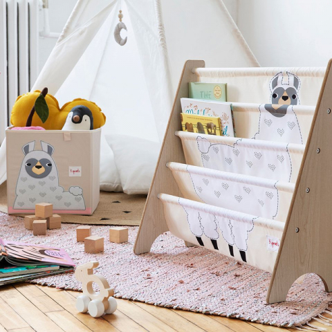 Raft organizator de carti pentru copii, Elefant, 3 Sprouts [1]