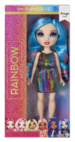 Játékok 6-8 éveseknek - Rainbow High Papusa Fashionista Amaya Raine