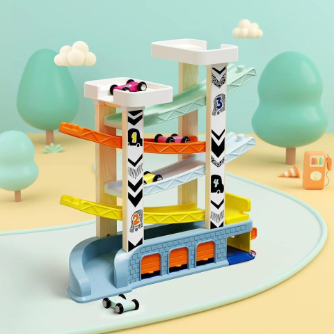 Rampa cu 4 masinute de curse [2]