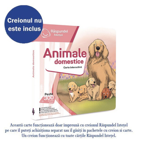 Jucarii 1-3 ani - Raspundel Istetel-Raspundel Istetel, carte Animale domestice