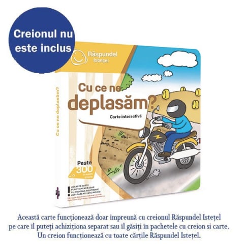 Jucarii 1-3 ani - Raspundel Istetel-Raspundel Istetel, carte Cu ce ne deplasam