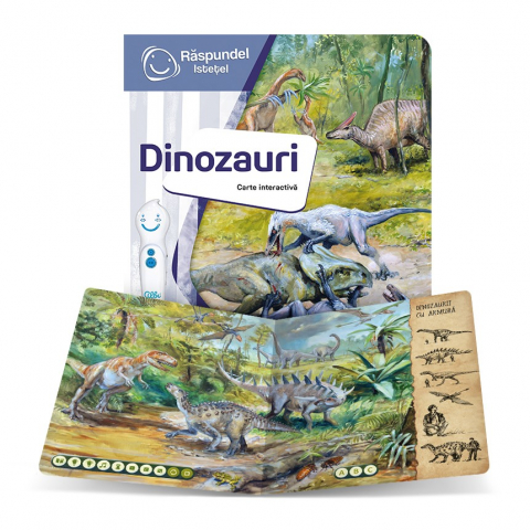 Raspundel Istetel-Raspundel Istetel, carte Dinozauri [1]