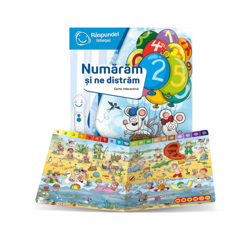 Raspundel Istetel, carte Numaram si ne distram [2]