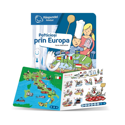 Raspundel Istetel-Raspundel Istetel, carte Pofticiosi prin Europa [1]