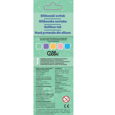 Raspundel Istetel, husa silicon pentru protectie Creion interactiv, verde [1]