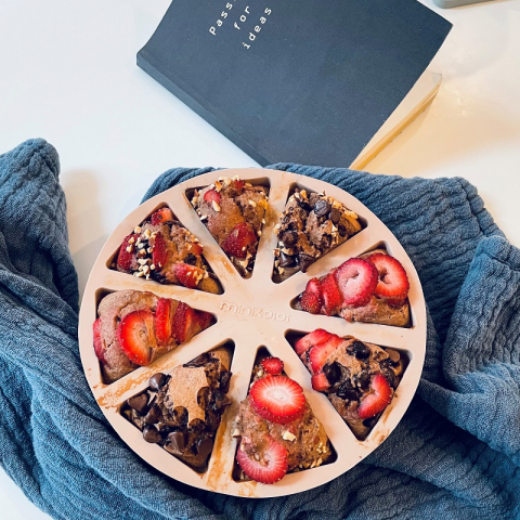 Minikoioi-Recipient de gatit Minikoioi, 100% Premium Silicon – Bubble Beige [3]