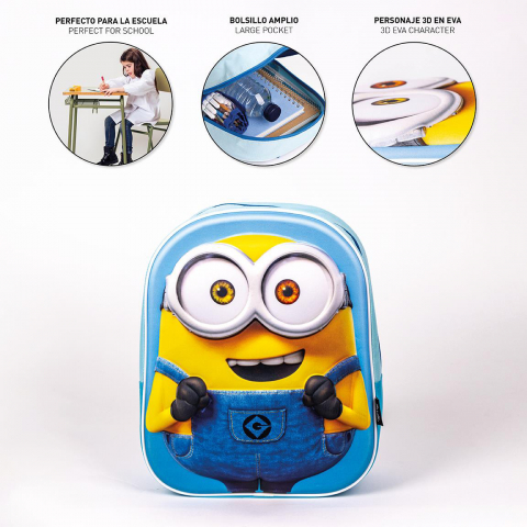 Rucsac 3D Minions, 25x31x10 cm [5]