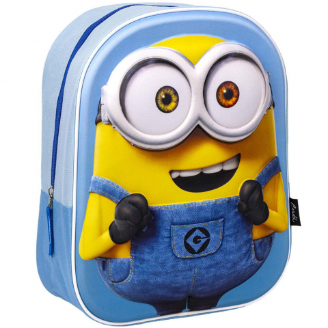 Jucarii 3-5 ani - Cerda-Rucsac 3D Minions, 25x31x10 cm