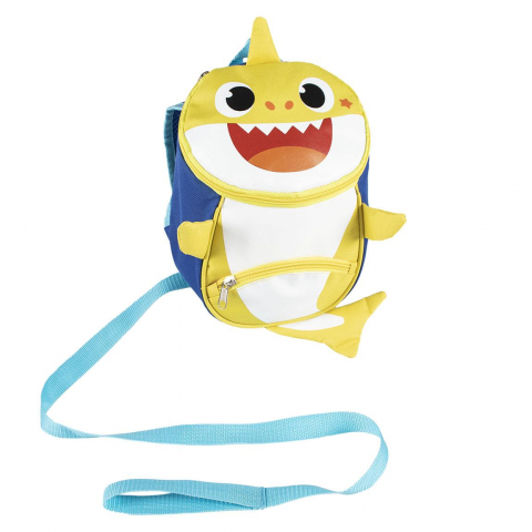 Játékok 3-5 éveseknek - Rucsac Baby Shark cu ham, 20x27x9 cm