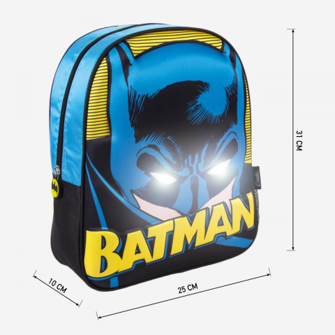 Rucsac Batman 3D cu luminite, 25x31x10 cm [1]