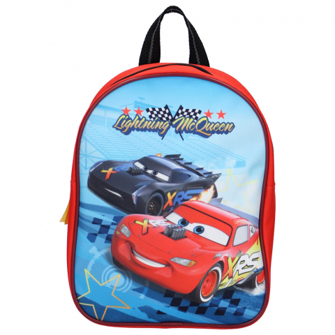Jucarii 3-5 ani - Vadobag-Rucsac Cars The Fast One Red, Vadobag, 28x22x10 cm