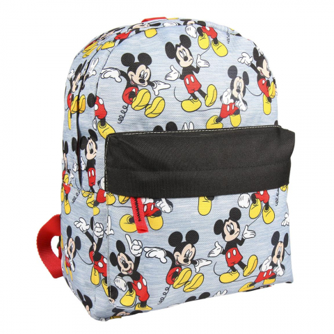 Játékok 3-5 éveseknek - Rucsac Cerda Mickey Mouse cu buzunar frontal, 26x32x12 cm
